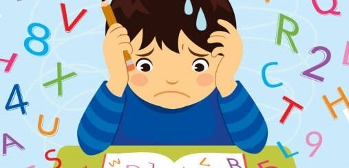 Confused kid with difficulty reading and learning - otterCanRead.com helps